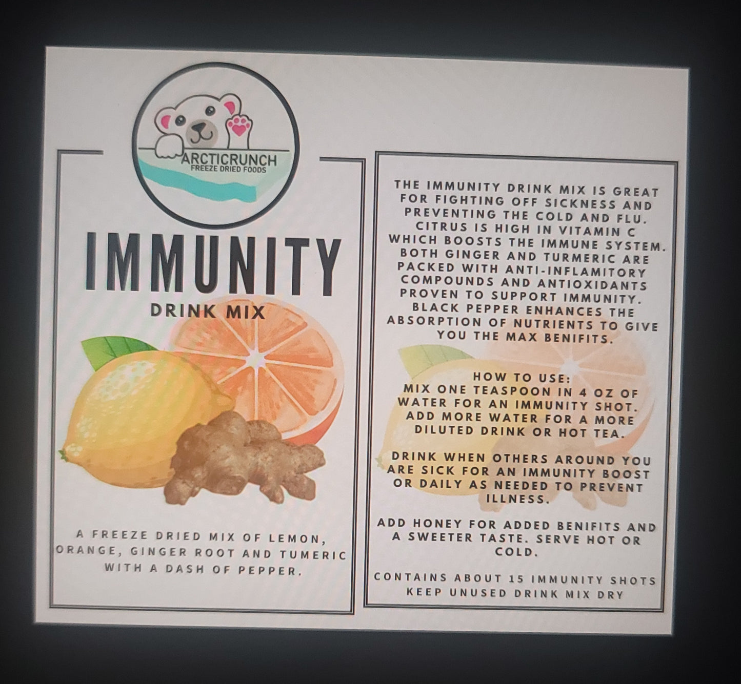 Immunity Drink Mix