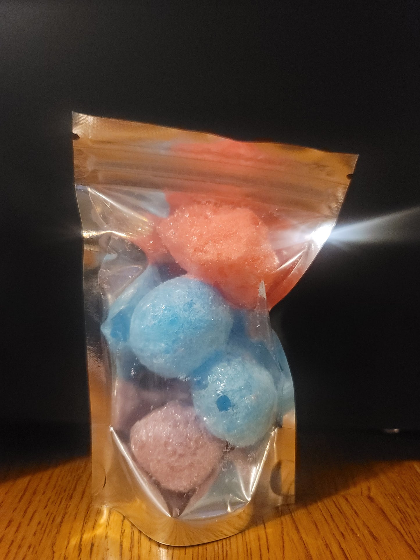 Individual candy sample bags