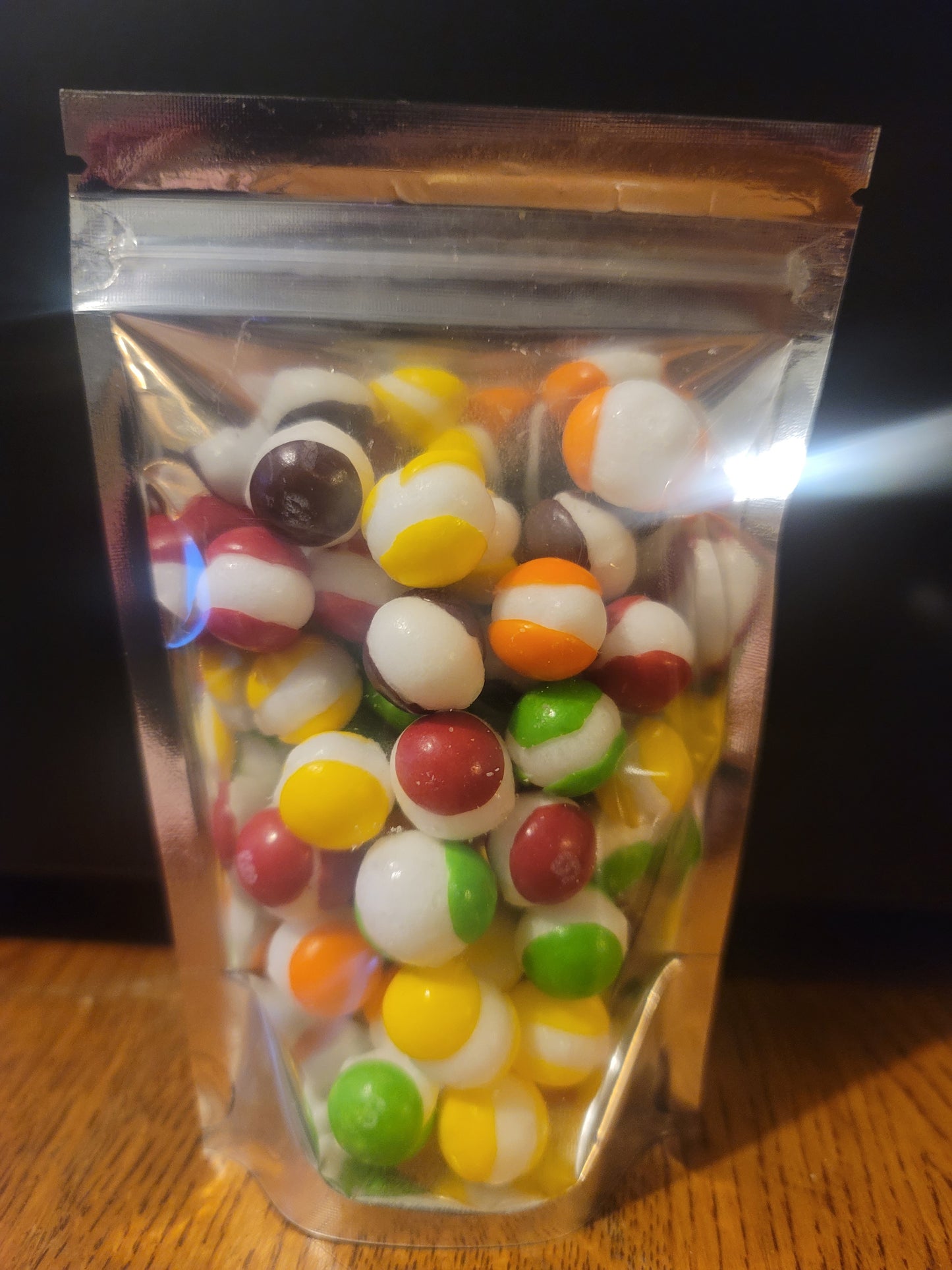 Individual candy sample bags