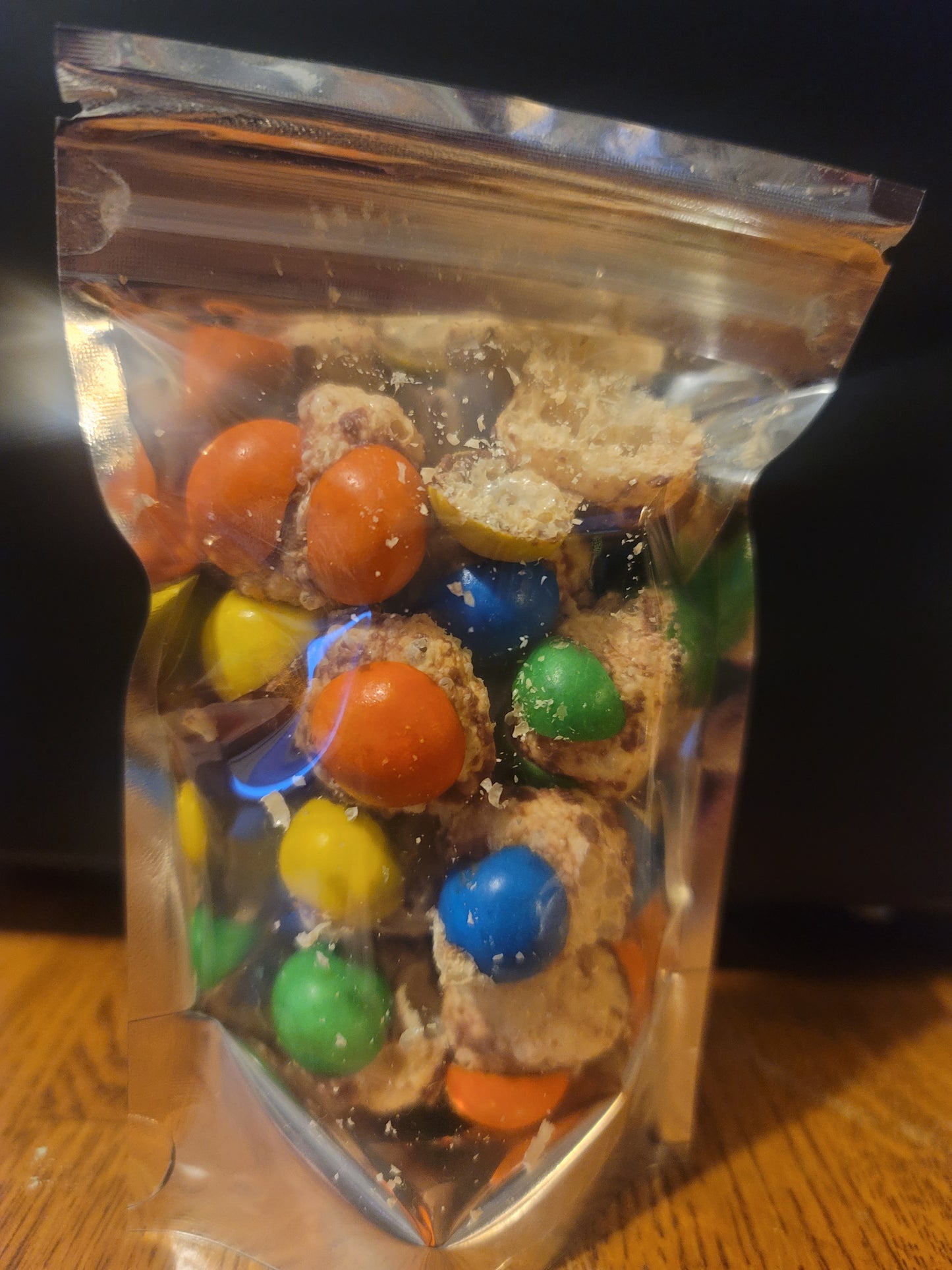 Individual candy sample bags